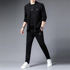 SA9609-3钱塘2020-2中青年男士新款时尚休闲百搭卫衣套装P240，男装休闲套装，钱塘207-2