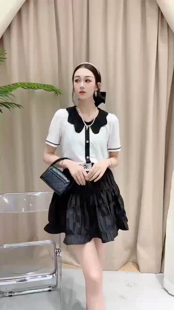 泰靡2022夏装针织短袖百搭休闲，其它，泰靡(1F)