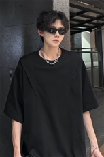 特批P28无差价25夏季凉感索罗娜百搭男活页解构设计短袖T恤T5138，男装T恤，电商A001