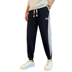 秋季新款高品质新面料休闲卫裤男潮流宽松束脚运动裤W04-P58控79，男装休闲裤，电商D323（原B261）