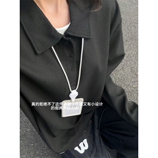XZ809A/XS22/特P29/控58华夫格假俩件亨利领长T卫衣打底衫，男装T恤，星座809A(原222-1)