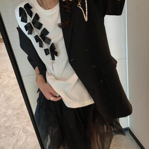 蝴蝶结t，女装，XTZ style