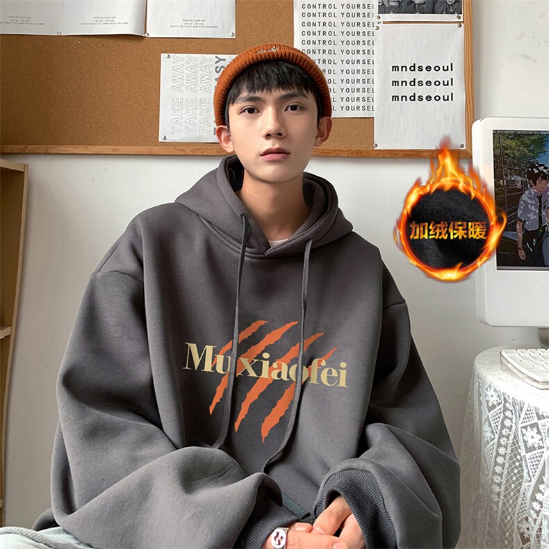 抖音供货、复合重磅加绒现货连帽卫衣宽松D223A-JR-WY2352-特P40,男装卫衣,电商019-1