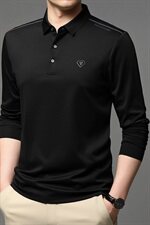 下架J517钱塘2020-1秋冬新款主推男士高端休闲翻领T恤主推P72，男装T恤，钱塘207-1