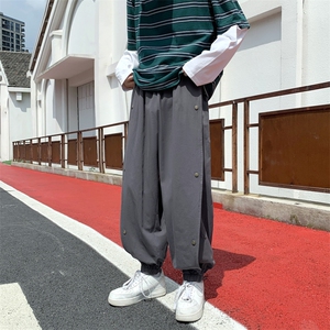 秋季日系水洗复古工装休闲拖地长裤 227-2*C548*P50控68图片