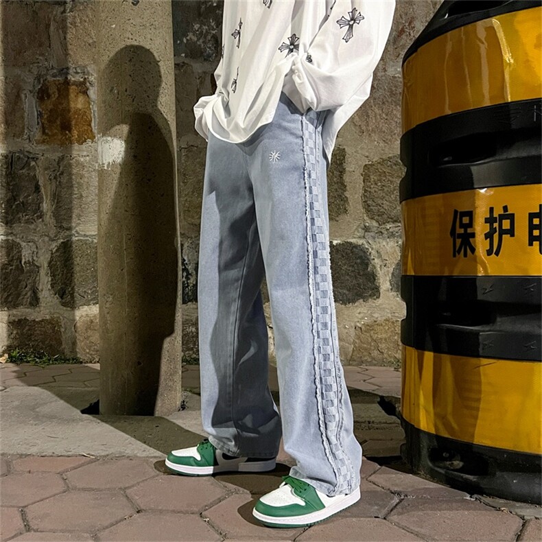 长裤牛仔裤中腰小直脚青春流行K7015P32,男装牛仔裤,星座1116-2