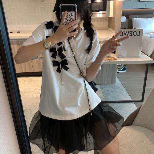 蝴蝶结t，女装，XTZ style