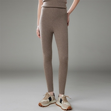 2024年秋季纯色修身显瘦简约百搭打底裤，女装打底裤，萨奥羊绒