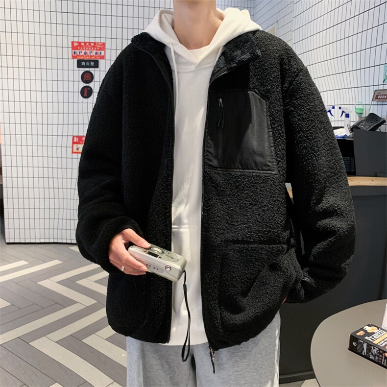 L-8XL冬款泰迪绒加厚棉服男潮大码保暖棉衣XZ109-P90-控118图片
