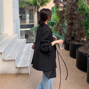 【现货】高品质拼纱假两件廓形西服251-603-P125-K188图片