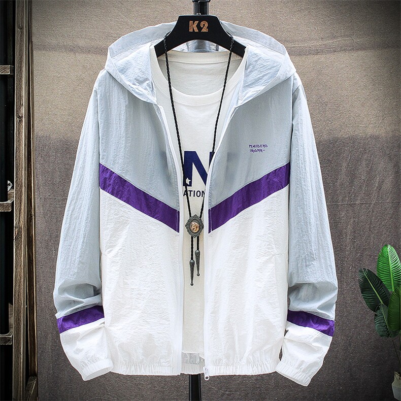 防晒服男夏季钓鱼服超薄透气防晒衫户外皮肤风衣外套HS8806-P30图片