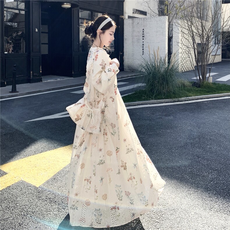 新品大货时尚绣花连衣裙配包包2602-P185-K299,女装连衣裙,2C261