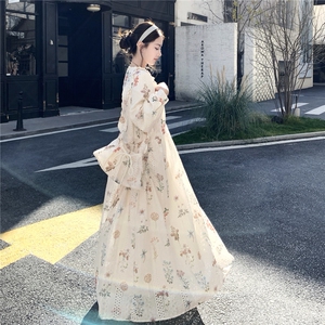 新品大货时尚绣花连衣裙配包包2602-P185-K299图片