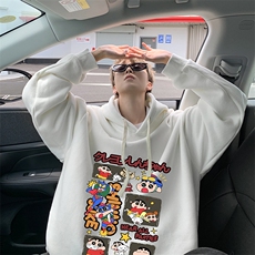 8XL连帽卫衣男大码胖子帽衫大号运动服WY2311-P35加绒款-P40，男装卫衣，电商A040