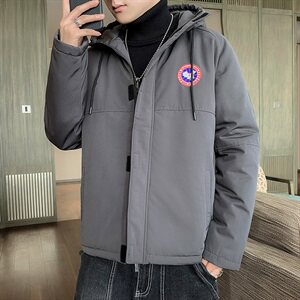 2020冬装新款潮牌连帽宽松棉衣男士百搭外套 A438-DT5555图片