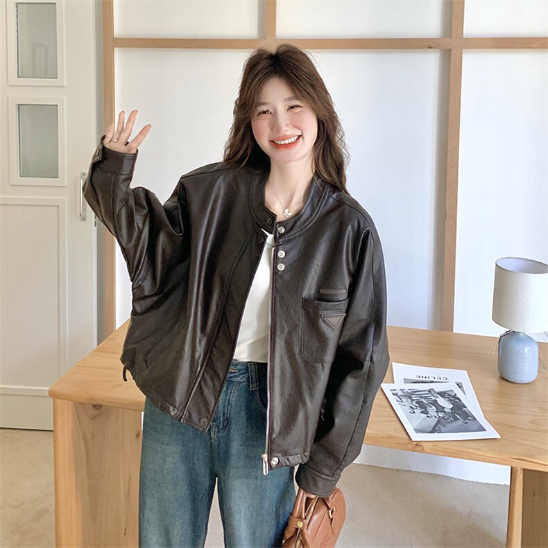 2026春款【有货】皮外套B109-9303-145-198,女装短外套,2B109