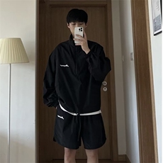 美式户外防晒衣男夏季潮牌宽松冰丝速干防山系嗮服休闲冲锋衣套装，男装防晒衣，星座1210-1