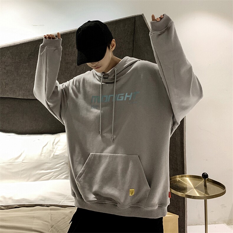 2021春超好看棉宽松连帽卫衣春夏单品002/P65(低75）,男装卫衣,星座1506-1
