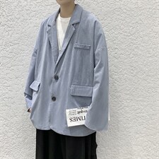 2025春款纯色小西装港风西服外套D201-DM86-P70,男装西服套装,电商D321-1