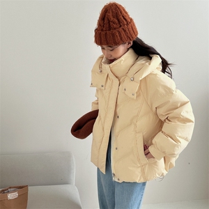 A567-P98 冬季短款连帽棉衣棉服防风上衣图片