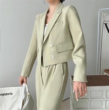 07裤套装，女装职业装，英利伊人
