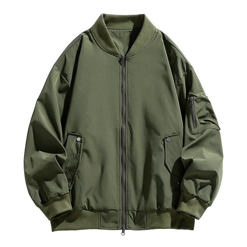 开春数据短款飞行夹克教练翻领拉链防水显高夹克外套SN2466P55,男装夹克,电商A128