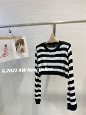 条纹针织上衣均码现货，其它，G