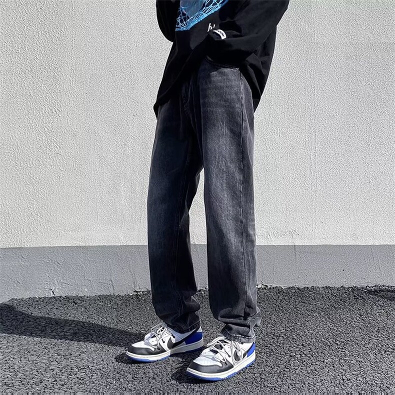 美式牛仔裤男春秋新款休闲直筒裤XB15P45,男装牛仔裤,星座1116-2