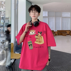 抖音得物直播重磅280克TB4325批28短袖T纯棉220克T4325P20控38图片