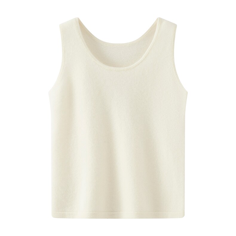 90%羊毛吊带百搭2024年秋季10%一线圆领吊带背心女内搭，女装背心吊带，羿纯羊绒高端店