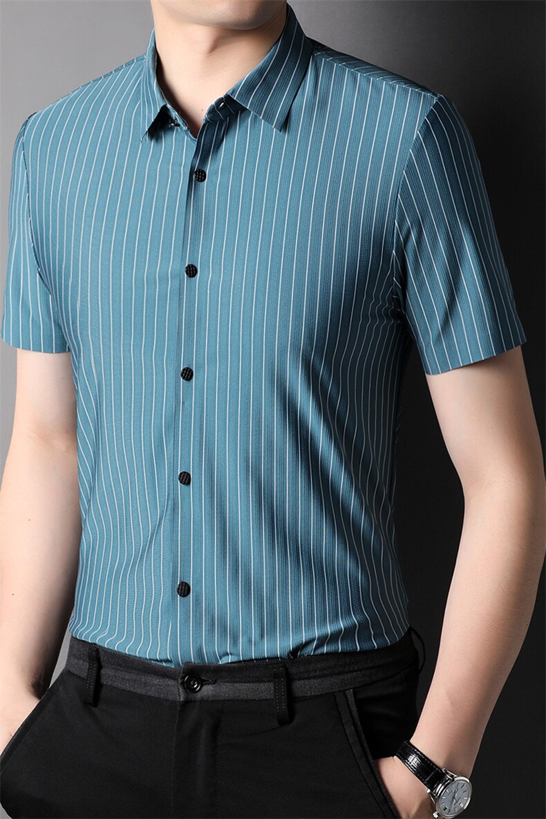 XL-T9002男式2023年夏季新款衬衣T恤青年透气潮流衬衫P63,男装衬衫,电商B360