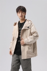 港风美式vibe潮流宽松连帽冲锋衣夹克男潮XZ213-JK6601-P65控88，男装夹克，星座213