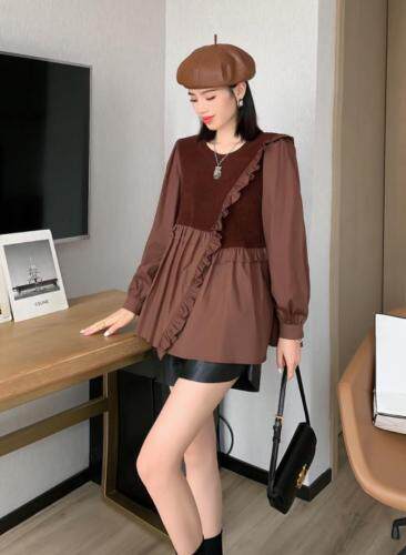 【现货】秋装小衫，黑，卡，其它，英雅姿秀