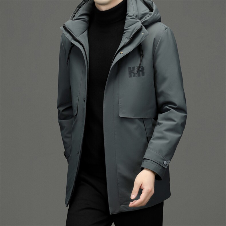 BEYR815钱塘2020-2商务休闲简约中年男士冬季厚款百搭羽绒服P280,男装羽绒服,钱塘207-2