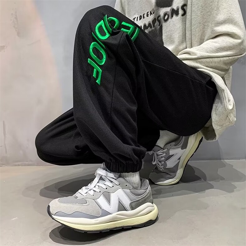 男秋季新款港风休闲裤JQ91P32图片