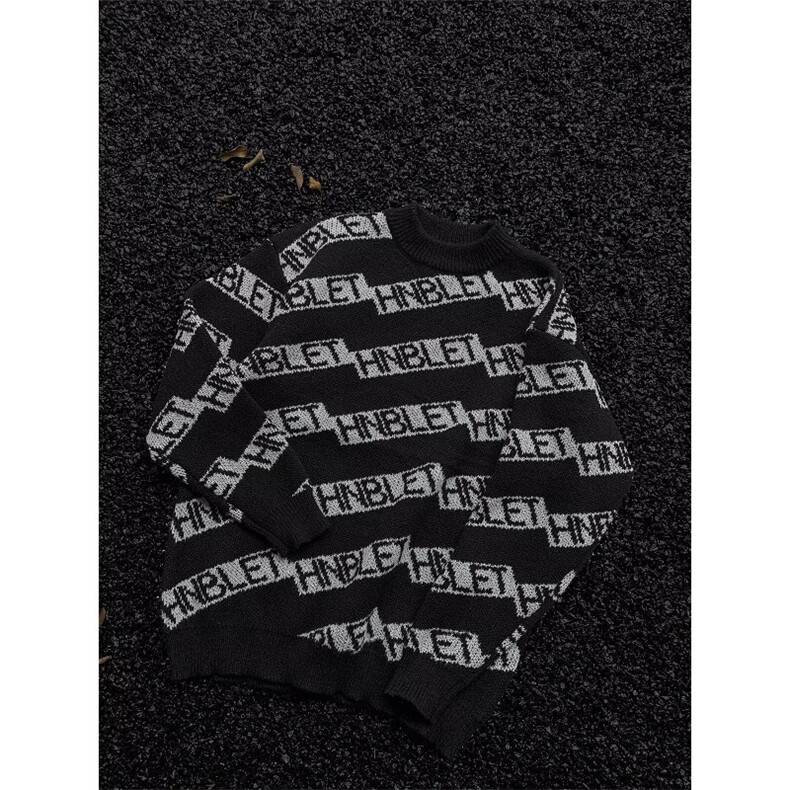美式圆领毛衣男慵懒风休闲针织衫F5506P52,男装针织衫/毛衣,星座1116-2