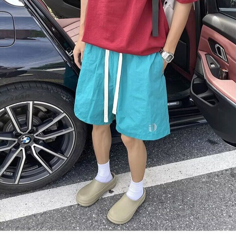 短裤男夏季2025新款夏季休闲时尚短裤男冰丝裤男速干裤男防晒运动,男装牛仔裤,星座1210-1