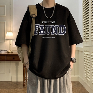 麂皮绒短袖t恤男大码半袖男 JD82295-P25图片