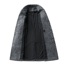 现货毛呢大衣双排扣羊毛呢子风衣长款西装外套男JK02566-P115，男装西服套装，星座308B-2