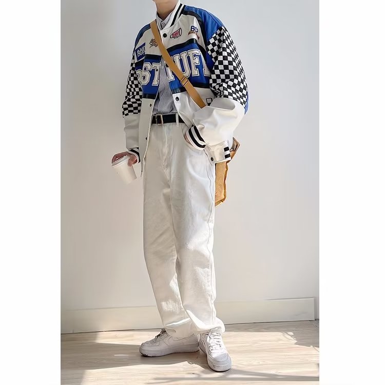 男秋季外套潮牌街头双层机车外套JWT11P55,男装夹克,星座1116-2