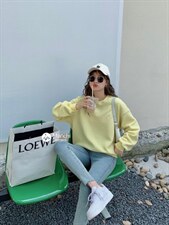 现货秋装新款人字纹卫衣，女装卫衣/绒衫，A 米 格