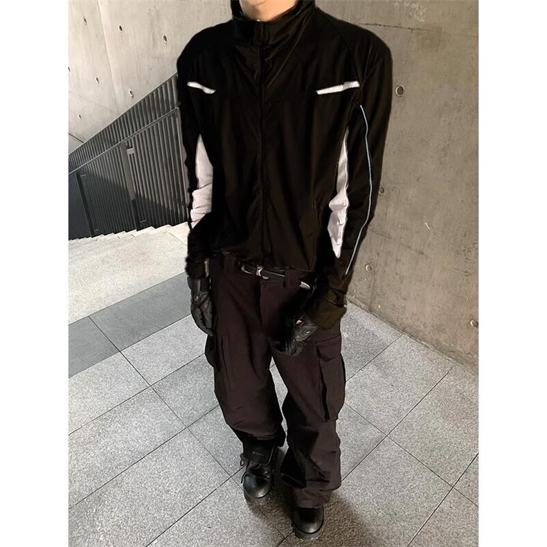 网图+现货+防晒衣机车服外套W1286/特P48,男装防晒衣,电商B350
