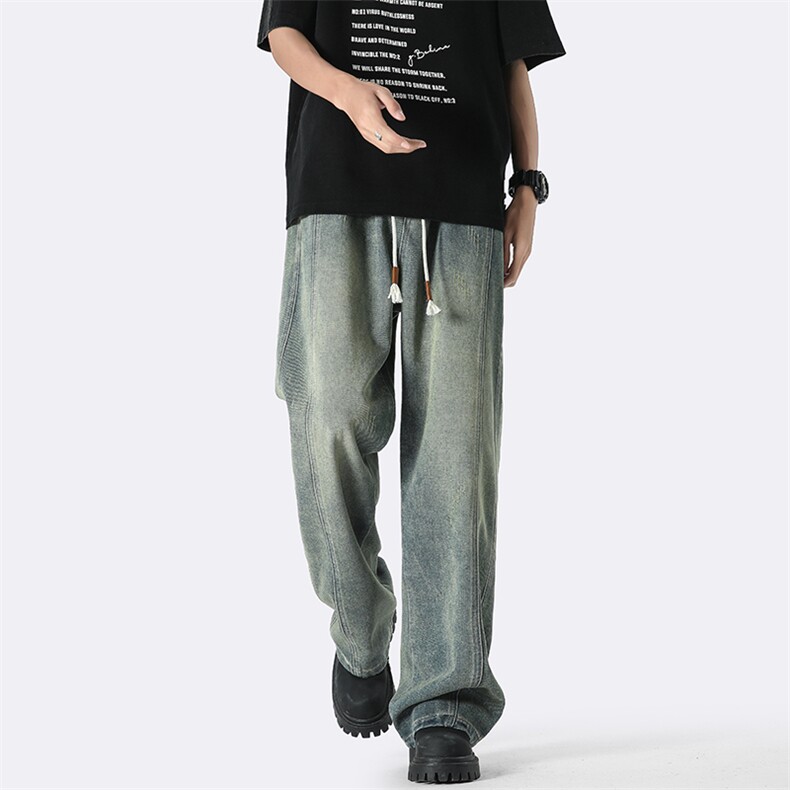 B225-K2199-P55-X69--棉75.8%粘纤14.9%聚醋纤维9.3%-美式牛仔裤图片
