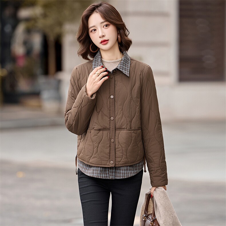 女装女士精品棉衣棉服2025年冬季,女装棉衣/棉服,1D073