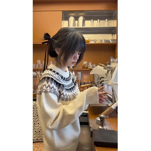 美式费尔岛男女款圆领毛衣MY0102-P58图片