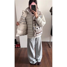 现货！秋冬加绒羊羔毛两面穿马甲外套D-D328-25MJ45-P85特，女装短外套，电商D328
