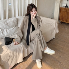 新品现货2025秋冬新款套装小西装+阔腿裤2C116-2517-P179-K249，女装套装/套裙，2C116