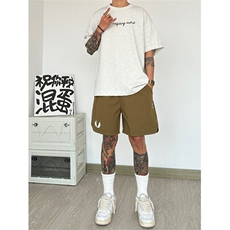 2025新款美式运动速干五分裤弹力休闲训练5分裤现货K8473-P36，男装休闲裤，星座512-4