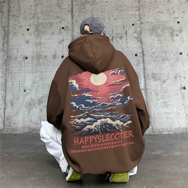 冬装新品加厚连帽棉卫衣XZ203-W656加绒-P58,男装卫衣,星座203