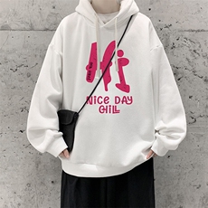 连帽卫衣男大码胖子帽衫大号运动服WY2418-P35，男装卫衣，电商A040